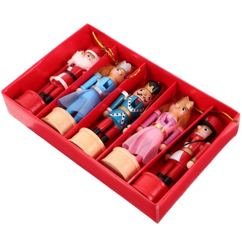 Wooden nutcracker figure - wooden,