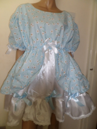 Adult baby sissy blue daisy - sissy,