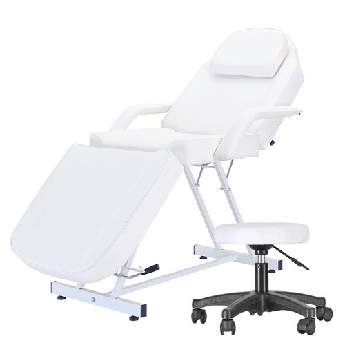 White massage bed - bed, salon