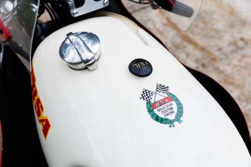 Bsa gold star custom engine - star,