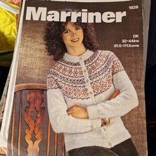 Marriner 1926 knitting pattern