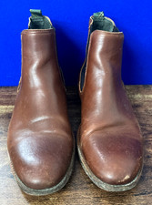 BARBOUR MEN'S BROWN CHELSEA BOOTS SIZE 9