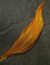 Picric Honey Golden Olive Whiting Half Cape - Irish Wet Fly Tying Materials