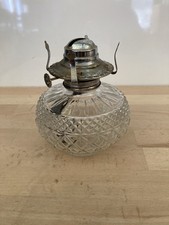 Vintage Glass Parafin Lamp