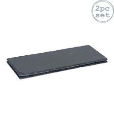 Rectangle Slate Dinner Plates