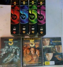 Babylon 5 DVD Seasons 1-4 & 7 X Movie Collection 