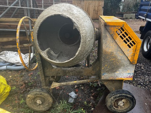 Diesel cement mixer - cement,