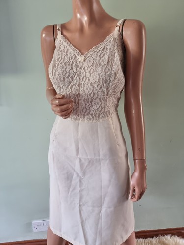 Vtg michael 60s beige stiff - st,
