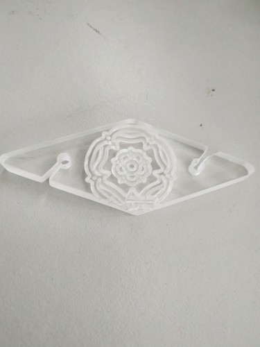 Rare vintage lucite tatting - rare,