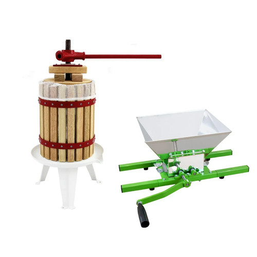 Fruit press crusher manual - press,
