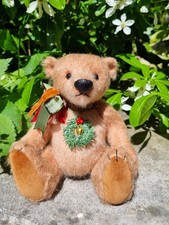 Ooak jointed mohair bear - ooak,