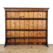 Antique Oak Dresser Rack