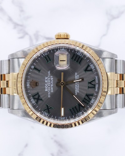 Gents steel gold rolex - gents,
