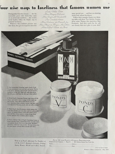 1931 ponds cold cream - 1931,