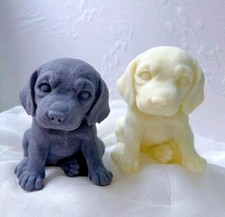 Beautiful Beagle Dog Candle
