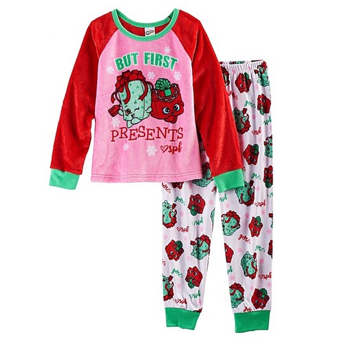 Nwt shopkins christmas pajamas - christmas,