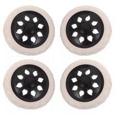 4 Pcs Replacement Wheels for Cart Caster Heavy Duty Shopping Trolley Elderly