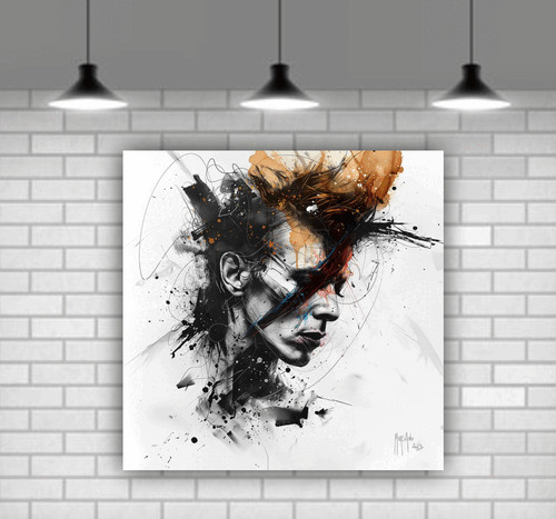 David bowie canvas wall art - canvas,
