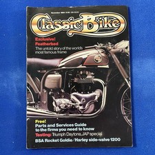 Classic Bike Magazine November