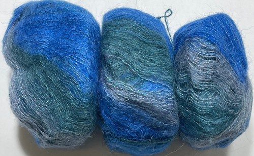 Fancy glitter mohair yarn - mohair, 3