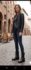 Stradivarius Women Black Vegan