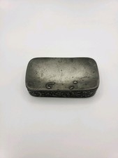 Antique Ornate EP Silver Snuff