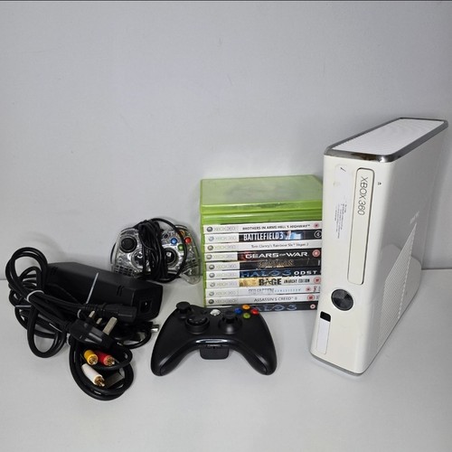 Xbox 360 slim 250gb white - 360,