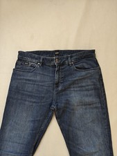 Men's Hugo Boss Re.Maine W34 L30 Stretch Tapered Leg Blue Denim