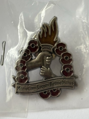 Ww1 ww2 remembrance badge - ww1,