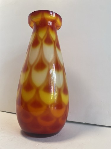 60s scandinavian cased glass - cased,