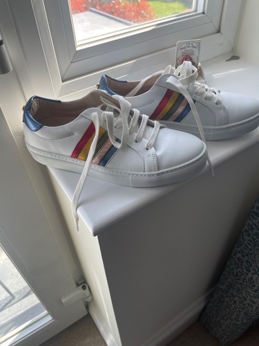 John lewis white casual - white, shoes