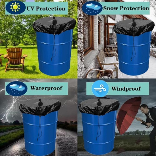 Gallon rain barrel - rain, cover