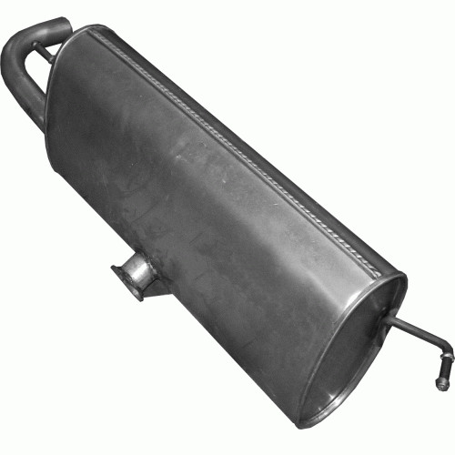 Exhaust rear silencer - rear,