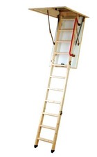 Werner Youngman Eco S Line Folding Timber Loft Ladder - 34535000