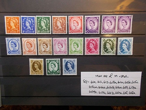 1960 wilding stamps - 1960,