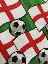 Novelty Football Fabric 45"