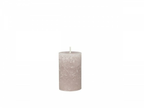 Taupe pink coloured pillar - taupe,