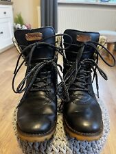 O’Neill Leather Shearling Boots - barely worn UK 4