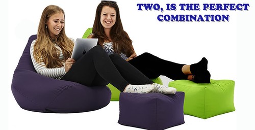 Highback beanbag and - highback,