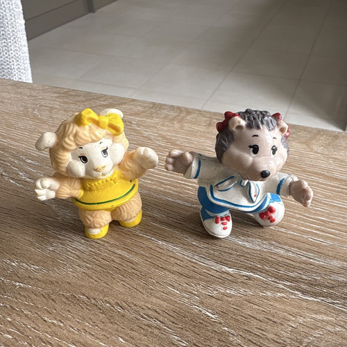 Hedgehog animal figurine set - animal,