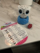 Spin Master Owleez Flying Baby Owl Interactive Toy (White) Lights & Sounds VGC
