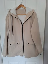 NEW! LADIES FULLY FLEECE LINED JACKET / COAT   16-18