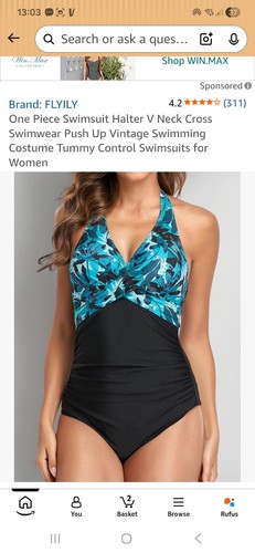 Swimming costume size - swimming,
