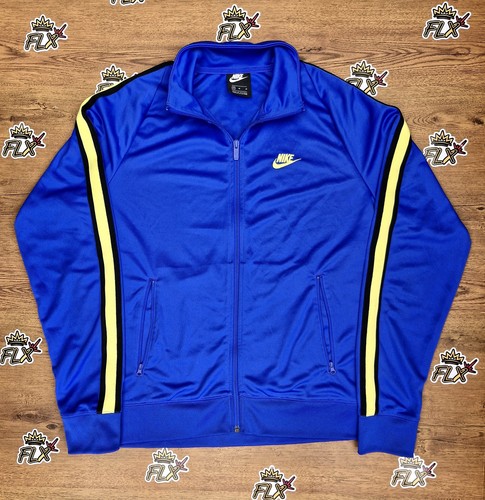 Nike n98 tribute blue yellow - nike,