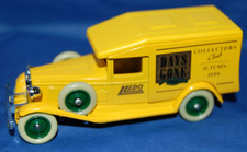 Lledo yellow colored. Days Gone 1939 Chevrolet collectors Club. 1990. boxed.
