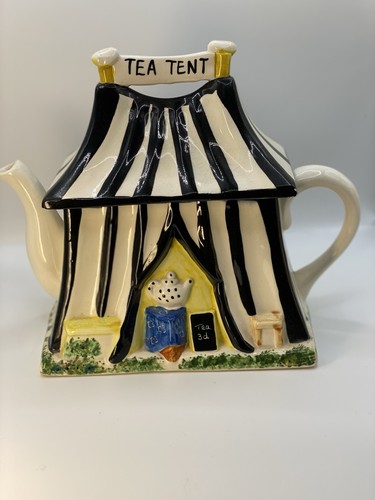 Circus tent teapot hand - tent,