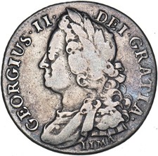 1745 Lima Shilling - George II