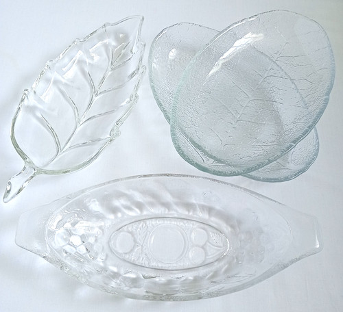 Bundle vintage glass - vintage, dishes