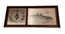 HMS Invincible Metal Engraving