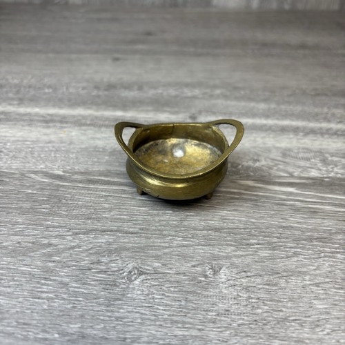 Vintage chinese brass censer - vintage,